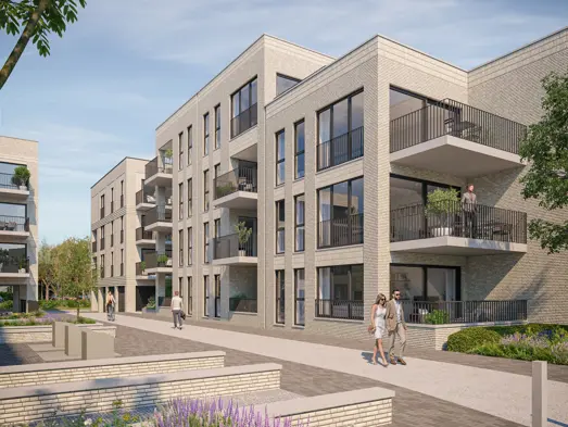 appartementen voorgevel exterieur
