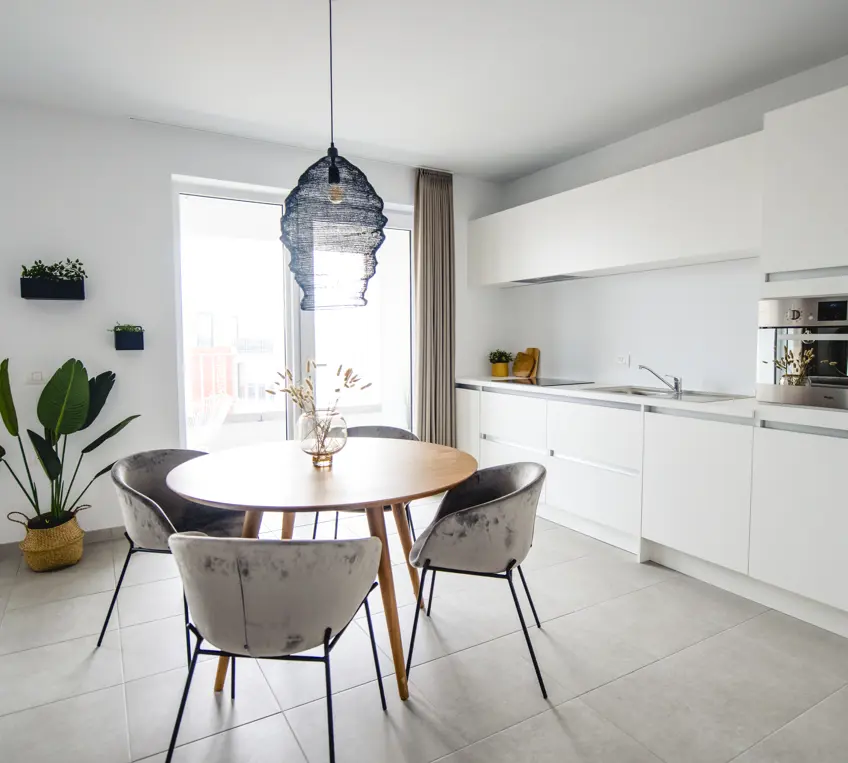 assistentie appartement interieur keuken