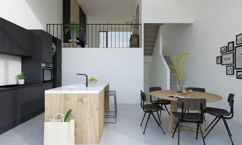 deurne eksterlaer Spacious and bright interiors with contemporary amenities