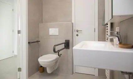 assistentie appartement interieur badkamer