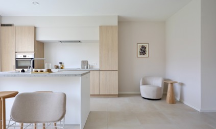 Deurne Eksterlaer Kijkwoning keuken woonruimte