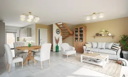 Maisons à vendre à Meslin-l'Eveque - Rue Centrale - intérieur