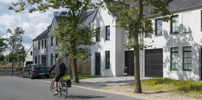 huis exterieur fiets