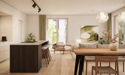 appartement interieur leefruimte