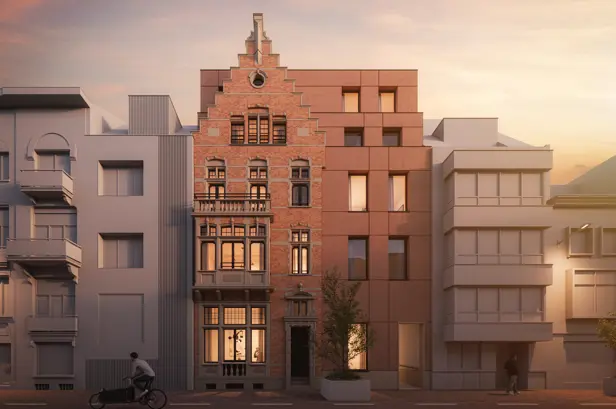 appartement exterieur voorgevel