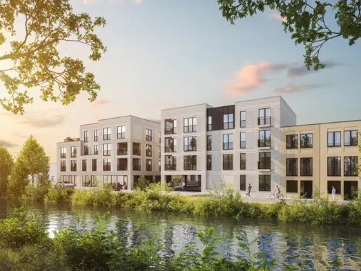 exterieur appartementen voorgevel