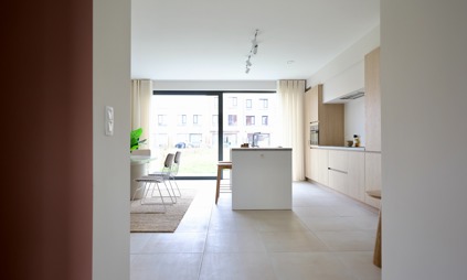 Deurne Eksterlaer Kijkwoning keuken woonruimte