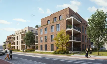 appartement exterieur voorgevel