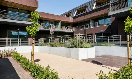 appartement exterieur tuin