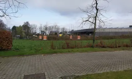 Location of the building plots.