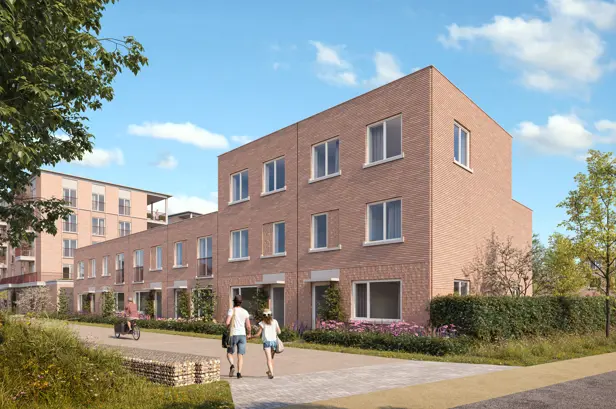 exterieur woningen voorgevel