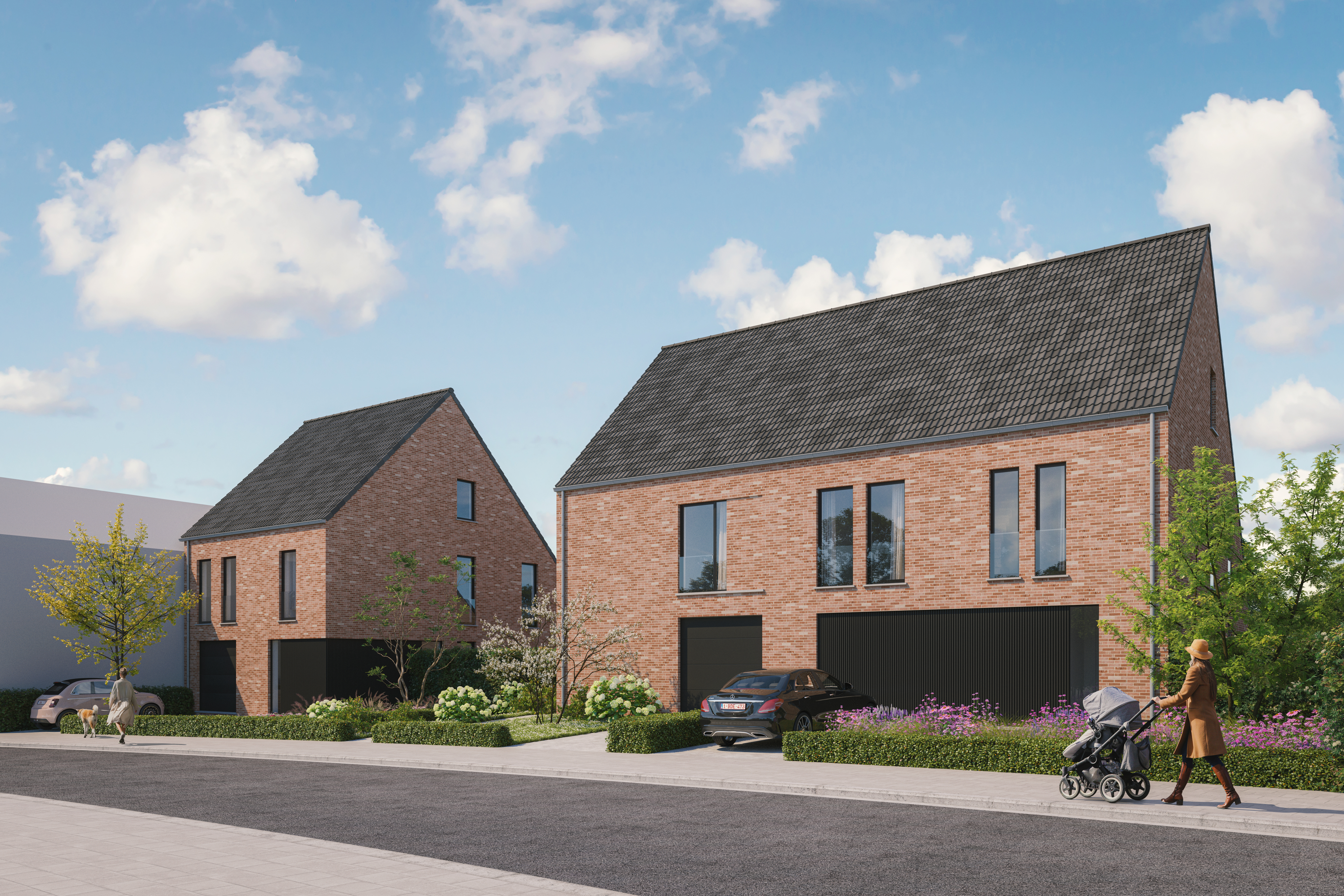 Family homes in Hoeilaart – 3/4 bedrooms, indoor garage and large attic