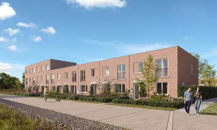 exterieur woningen voorgevel