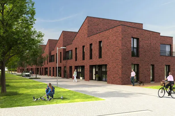 Alternatief zicht op de Parkvilla's