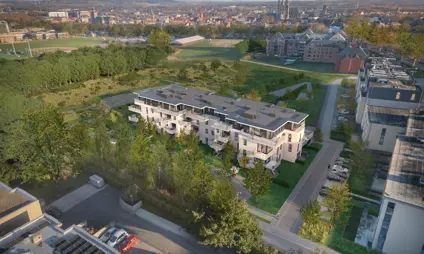 Immeuble exterieur aérien Tournai appartements