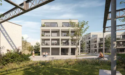 exterieur voorgevel appartementen