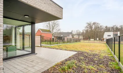 Huis te koop Keerbergen nieuwbouw halfopen bebouwd met tuin