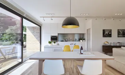 Keuken van een appartement