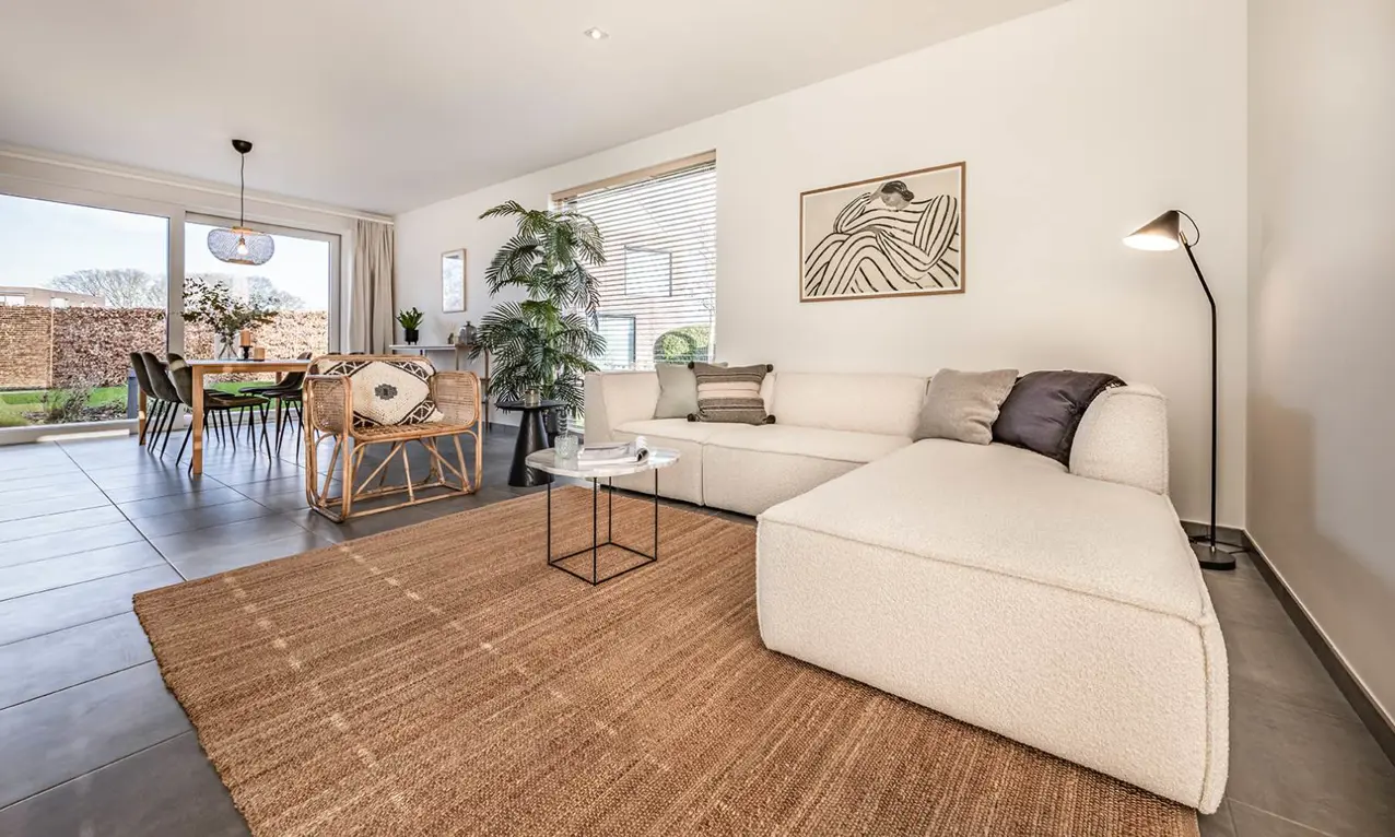Boechout Zuiderdal living eettafel keuken Modern en comfortabel interieur met veel natuurlijk licht