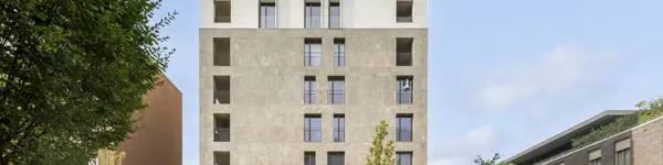 Penthouse Quartier Bleu Hasselt, 2 bedrooms and terrace - photo building