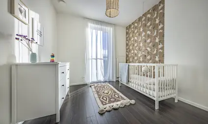 Boechout Zuiderdal slaapkamer interieur veel licht kinderkamer