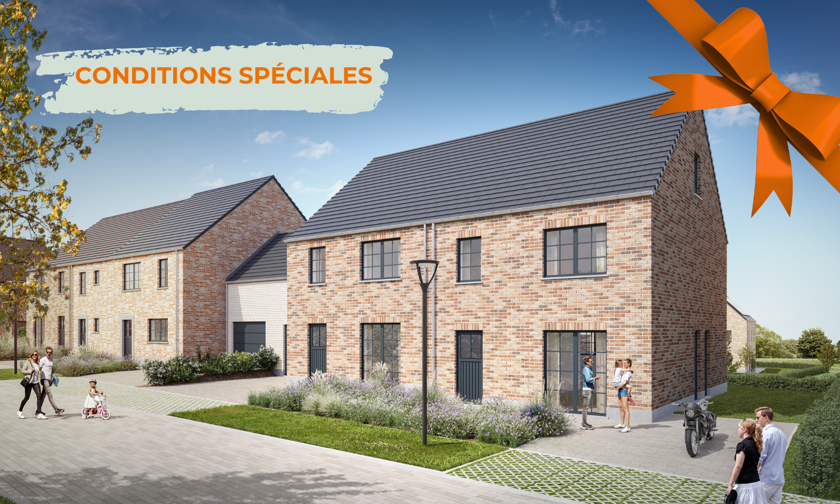 Maisons à vendre à Nivelles - Campagne du Petit Baulers - Conditions spéciales
