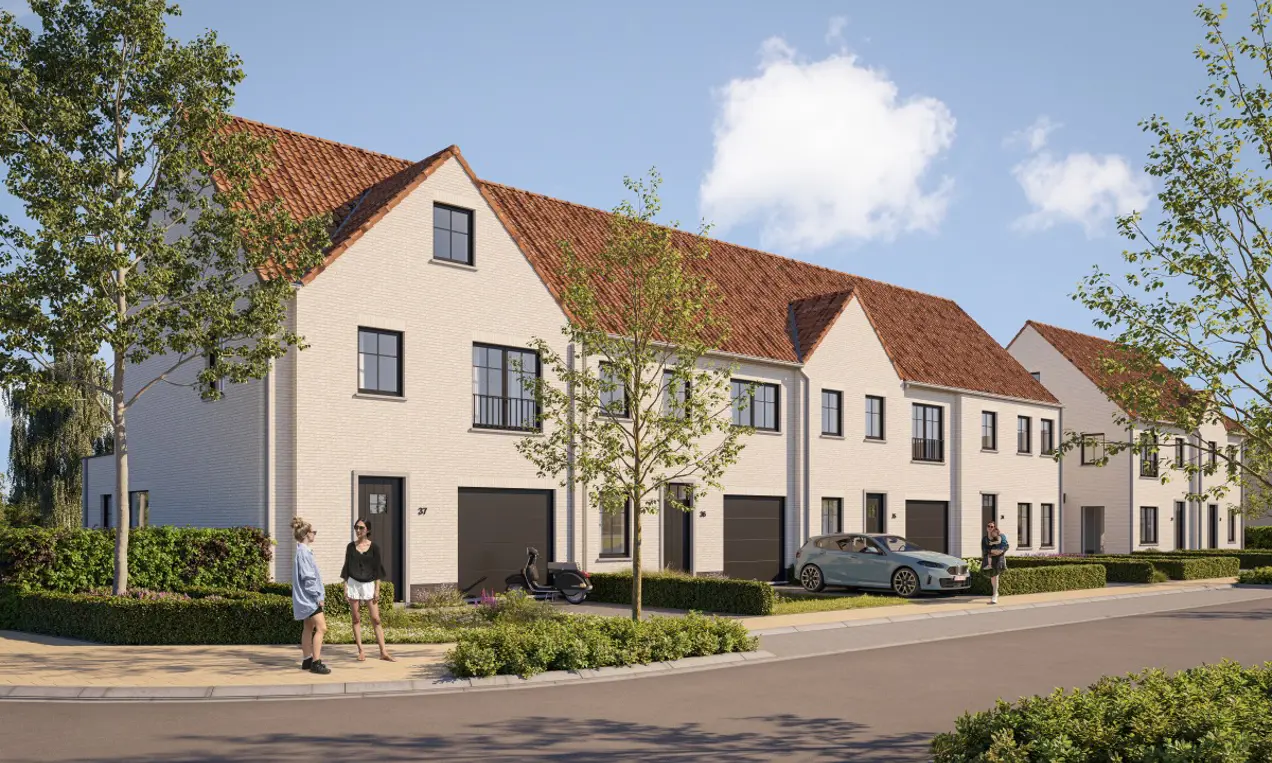 Essen Schildershof Nieuwbouw woningen groen landelijk