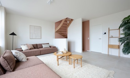 Deurne Eksterlaer Kijkwoning living woonruimte salon