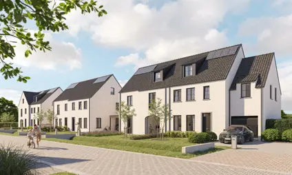 Hove Veldkant nieuwbouw woning in het groen 