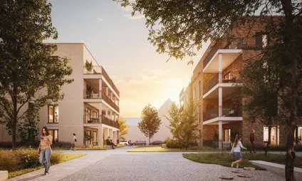 appartement exterieur avond
