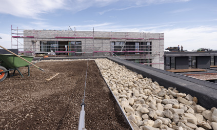 werf appartement exterieur groendak