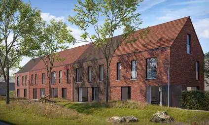 huis voorgevel exterieur