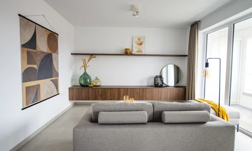 appartement assistentie interieur woonkamer