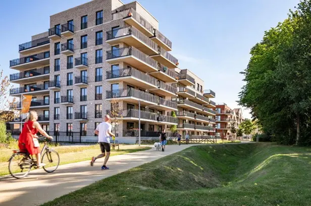 Appartementen van het Roeselare Het Laere