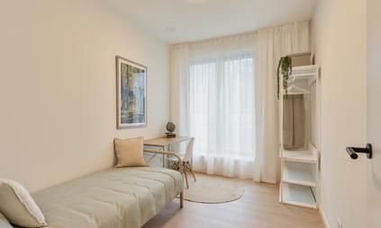 Kijkappartement Genk Bosart_2 slaapkamers_Gelijkvloers_Tweede slaapkamer