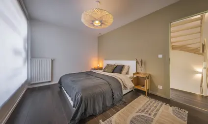 Boechout Zuiderdal slaapkamer interieur veel licht
