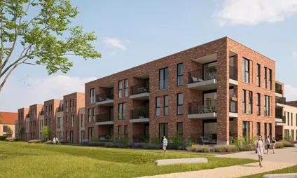 Wijnegem Ertbrugge woningen in het groen