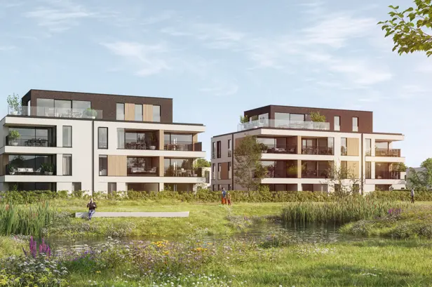 Moderne appartementen in groene woonbuurt