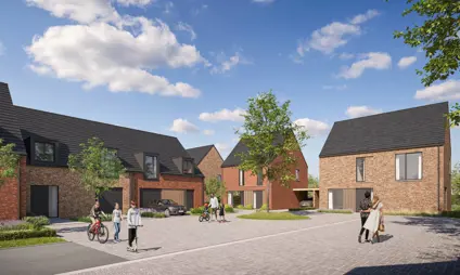 voorgevel huis exterieur