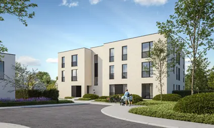 appartementen exterieur voorgevel