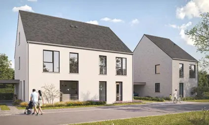 voorgevel huizen lot 31-33