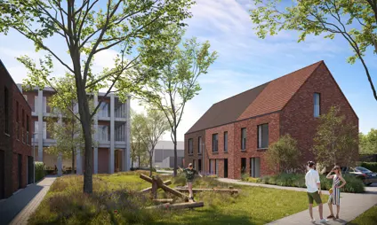 huis voorgevel exterieur