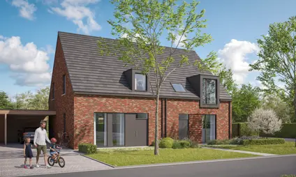 voorgevel huis exterieur