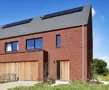 huis gevel in evergem droogte