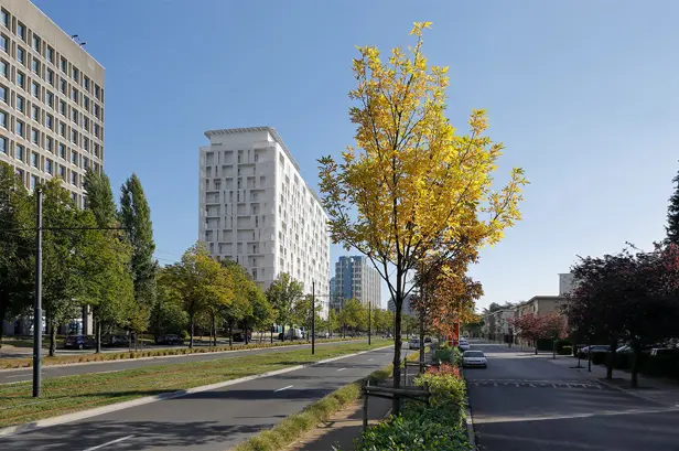 Zicht vanaf de straat