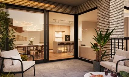 appartement exterieur terras