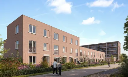 exterieur woningen voorgevel