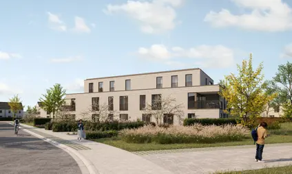 appartementen exterieur voorgevel