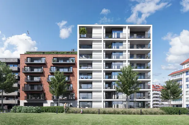 appartementen exterieur voorgevel