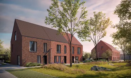 huis voorgevel exterieur